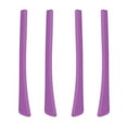 thumbnail image 1 of 2 pares de puntas de repuesto para anteojos, silicona suave, fácil de instalar, duradero para patas de anteojos fino, accesorios para Violeta shamjiam manga del oído, 1 of 9