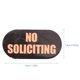 thumbnail image 2 of unbranded Etiqueta No Solicitar Para Puerta Y Con Material De Resistente Y, 2 of 6