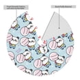 thumbnail image 2 of Yiaed Cute Panda Bear Print Christmas Tree Skirt , Tree SkirtsTree Mat for Christmas Winter Holiday Indoor Decorations-36", 2 of 7