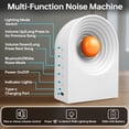 thumbnail image 6 of Portable White Noise Sound Machine For Sleeping Bluetooth Speaker Night Light With 8 Soothing Sounds Sleep Sounds Machine For Baby Kids Adult & Home Office Travel, 6 of 11