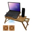 thumbnail image 1 of Mesa Plegable para Laptop Redlemon Bambú 2 Ventiladores 4 Inclinaciones, 1 of 8