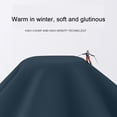 thumbnail image 4 of Men's Thermal Underwear Set, Soft Fleece Lined Long Johns, Winter Warm Base Layer Top & Bottom - Blue, 4 of 5