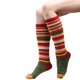 thumbnail image 4 of Medias de rayas de colores, calcetines de algodón para mujer, calcetines casuales de colores, estilo europeo y americano, calcetines hasta la rodilla de Halloween y Navidad coloridos, 4 of 6
