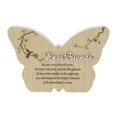 thumbnail image 1 of 8" Papillon "Meilleurs Amis" avec Plaque de Dicton, 1 of 1