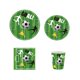 thumbnail image 1 of Vasos de papel de fútbol, ​​vasos de fiesta de fútbol desechables de 9 onzas para bebidas frías y calientes, vasos de papel duraderos para niños, tema deportivo de fútbol JAMW Sencillez, 1 of 4