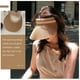 thumbnail image 5 of EeaseMX Sombreros de sol para mujer, sombrero de verano con protección UV, sombrero de paja de ala ancha a la moda para mujer, 5 of 7