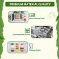thumbnail image 4 of efyPack Contenants de Charcuterie 8 Oz avec Couvercles [240 Pcs] - Contenant Alimentaire Étanche, en Plastique Sans BPA, Compatible Micro-Ondes et Congélateur, 4 of 5