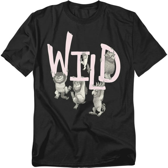 Where The Wild Things Are T-Shirt Wild Unisex Graphic Tee for Men & Women