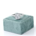 thumbnail image 3 of Oryn Jewelry 14K White Gold Plated Ring - 1.9 Ct Radiant Moissanite Ring - Prong Set Halo Engagement Ring - Occasion Bridal Moissanite Jewelry, 3 of 6