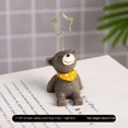 thumbnail image 4 of Juego de 4 soportes para fotos, soporte de Clip de papel para escritorio, bonito soporte para fotos, soporte para tarjetas de animales, número reservado de animales, 4 of 5