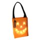 thumbnail image 5 of Bolsa de dulces de Halloween, bolsa para pedir dulces con luz LED, multiusos, decorativa y reutilizable. Naranja, 5 of 9