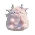 thumbnail image 2 of Muñeco de peluche de dibujos animados para acurrucarse, decoración de habitación para niños, 15,75 pulgadas, peluche suave abrazable Rosa, 2 of 9