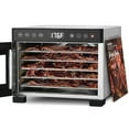 thumbnail image 1 of COSORI Food Dehydrator for Jerky, 176Â°F Temperature Control, 5 Stainless Steel Trays Dryer Machine, 4 Presets, 48H Timer, for Dog Treats, Meat, Fruit, Veggies, Snacks, Recipe Book Included, 1 of 4
