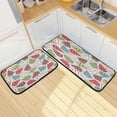 thumbnail image 7 of GZHJMY Kitchen Rug Set of 2, Christmas Tree Cushioned Anti-Fatigue Kitchen Mat Non Slip Washable Floor Mat Comfort Standing Mats for Office, Home, Laundry Room Carpet Runner, 7 of 7