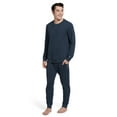 thumbnail image 4 of Jockey Men's Lightweight Cotton Blend Fleece Crew Sweatshirt, 4 of 4