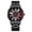 A, variant on Modern Men's Analog Watch With Skin Friendly Hypoallergenic | With Sport Modes Hollow Design Clasp Lock | Great For Formal Occasions Gray Smart Accessory Gray