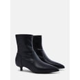 thumbnail image 3 of Scenario Women's Stretch Kitten Heel Faux Leather Booties, 3 of 7