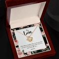 thumbnail image 6 of To My Girlfriend With You Infinity Knot Necklace Message Card, 6 of 17