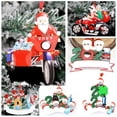 thumbnail image 2 of Navidad Diy Saludo Escrito A Mano Muñeco De Nieve Colgantes De Árbol De Navidad Adornos De Resina De Navidad Vogacara HA042007-01, 2 of 6