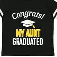 thumbnail image 4 of Inktastic Congrats My Aunt Graduated with Cap Boys or Girls Toddler T-Shirt, 4 of 5