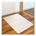 thumbnail image 4 of ecotex polypropylene anti-slip foldable chair mat for hard floors, 45 x 53, translucent, 4 of 8