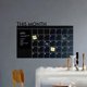 thumbnail image 5 of Gwong Decoración hogareña Inicio Oficina Decoración Tablero Tablero Pizarra Calendario Mensual Pegatina de Pared Gwong 8805594, 5 of 7