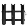 thumbnail image 3 of 3-Rack Fishing Rod Holders Pole Tubes Storage Fishing Rod Rack Links Rests Black, 3 of 8