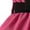 Hot Pink, variant on Pandaie 1-6T Toddler Girl Clothes Kids Bow Belt Formal Dress Suit Smocked Ruffle Sleeveless Shirt Leggings Pants Outfit Set Blue