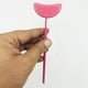 thumbnail image 1 of Espejo de extensión de pestañas profesional, espejo con forma de corte de luna sólida, rubor, recubrimiento en polvo rosa, etiqueta personalizada disponible, 1 of 3