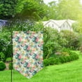 thumbnail image 2 of Wukai Tropical Flowers Print Garden Flag 12.5x18 Inch Double Sided Sun-resistant Rain-resistant, Wrinkle-resistant Colorfast(Only Flag), 2 of 7
