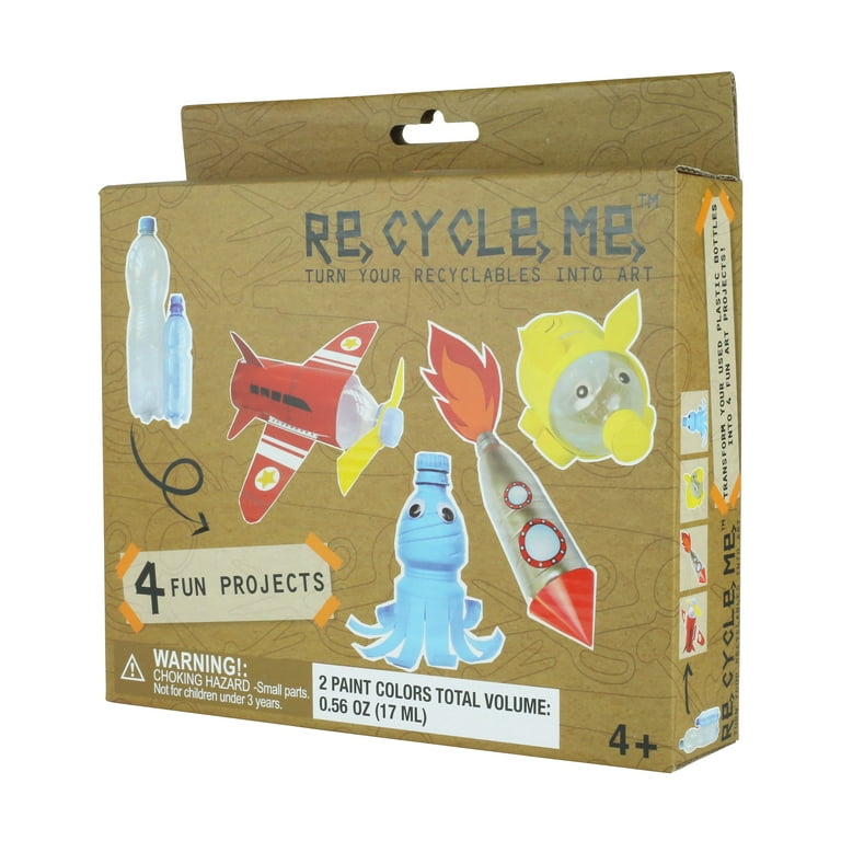 Buzzy ReCycleMe Eco Friendly Child Craft Project Kits for Kids