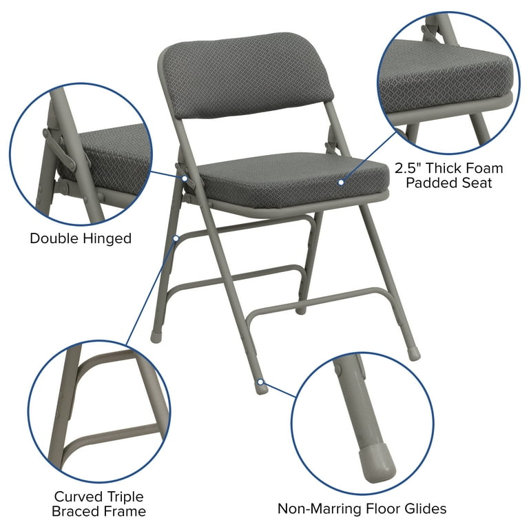 Folding padded chairs online walmart