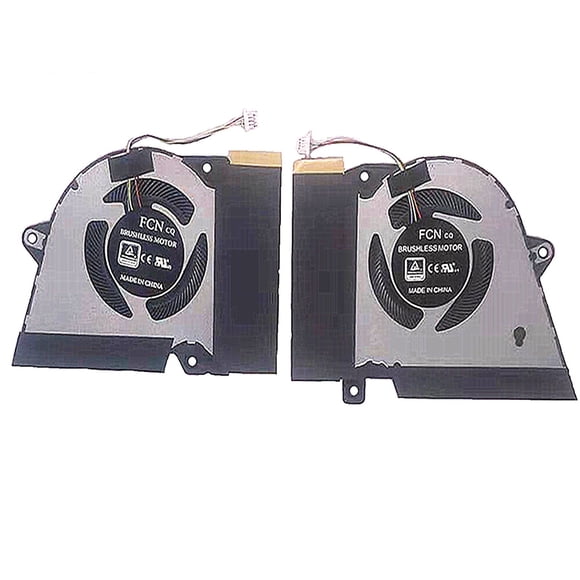 Ventilateur de Refroidissement 12V CPU GPU VGA pour ASUS ROG Zephyrus G14 GA401 GA401Q GA401QM GA401QC 13NR05S0AP0101 13NR03F0AP0301 13NR03F0AP011 CPU et GPU Ventilateur