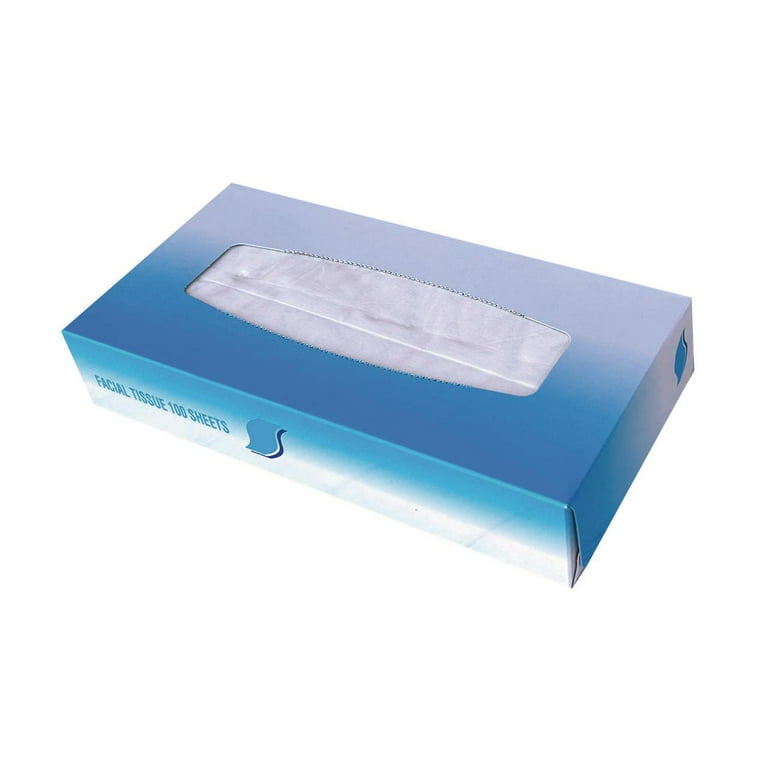 GEN Strong 2-Ply Facial Tissue, White, Flat Box, 100 Sheets GEN Strong 2-Ply Facial Tissue, White, Flat Box, 100 Sheets