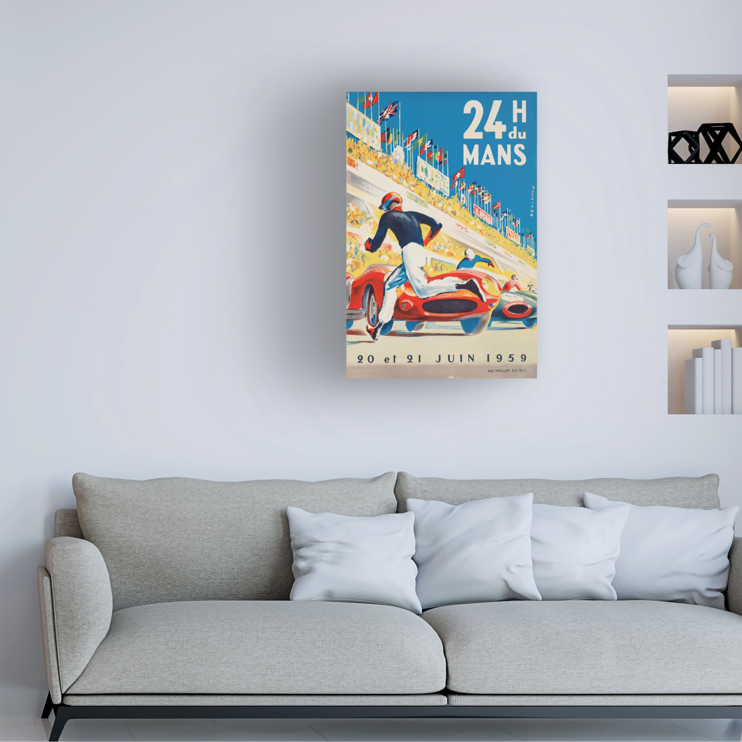 Lantern Press 'Racecar 2' Canvas Art