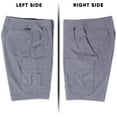 thumbnail image 4 of Visive Men's Hybrid Cargo Shorts - 2-Pack - Quick Dry, 4-Way Stretch, Versatile for Land & Sea - Sizes 30-50 - Ideal for Outdoor Activities: Golf, Hike, Bike, Swim, & Hunt, 4 of 6