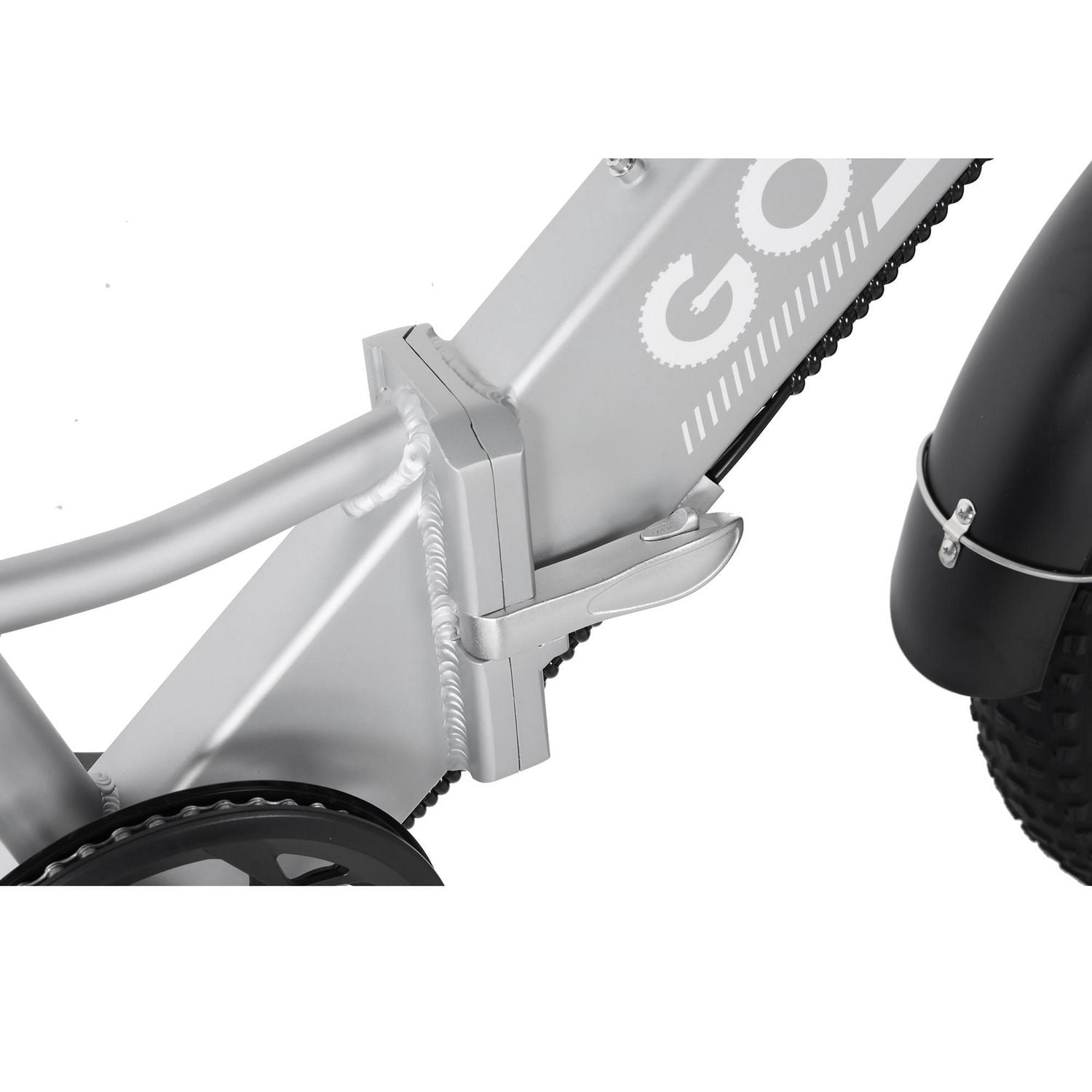 GoPowerBike GoCruiser V2 Electric Bike | Adult Folding Bike, 50 cm Fat Tires | 80+ km Range with 5 Pedal-Assist Levels | 32 km/h Top Speed | 750W Motor - Removable Battery | Class 1 and 2 eBike