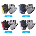 thumbnail image 4 of Guantes de bicicleta de montaña para ciclismo al aire libre, guantes de medio dedo antideslizantes r Abanopi Cubierta de dedos, 4 of 7