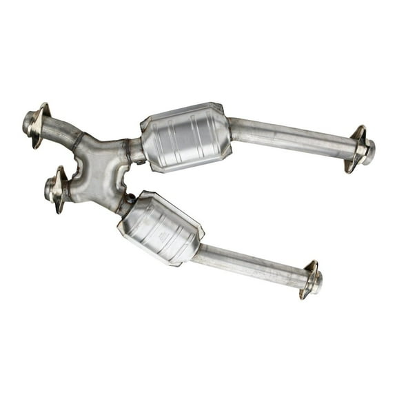 BBK Performance 1638 High-Flow Short Mid X-Pipe Assembly Fits 96-04 Mustang Fits select: 1996-2004 FORD MUSTANG