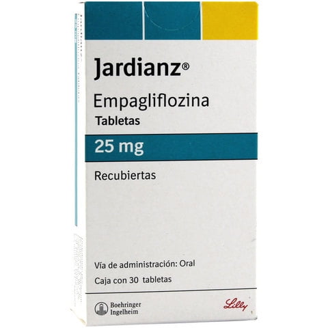 Jardianz 25 mg 30 tabletas recubiertas