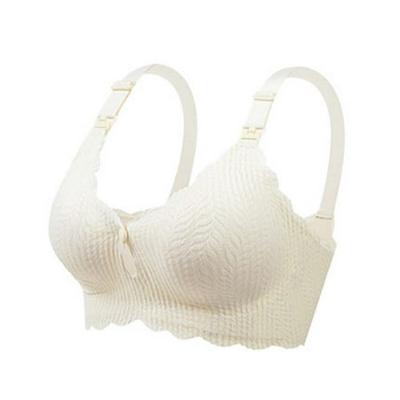 Siilsaa Women Sexy Lingerie Minimizer Bras for Women Full Coverage  Unlined Lace Sexy Plus Size Underwire Bra for Large Beige XL