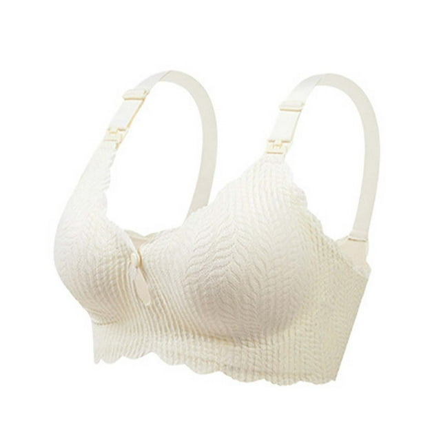 Soutien-gorge d'Allaitement pour Femmes Sans Armature Ouverture Frontale Rehausseur