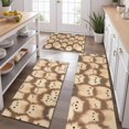 thumbnail image 2 of Cute Hedgehog Pattern Kitchen Rugs Sets Of 3,Kitchen Runner Rugs Non Skid Washable,Decorative Kitchen Floor Mats for Kitchen,Sink,Laundry,17"x30"+ 17"x47" + 17"x59", 2 of 6