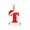 red20, variant on cbzote Letter Christmas Decorations Ornaments Set 26 Festive Home Hanging Alphabet Tree Holiday Party Supply