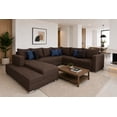 thumbnail image 1 of Sala Esquinera en U Corbel Chocolate 4 salas en 1 200x315x255 cm EL BAZAR STORE Moderna modular, 1 of 8