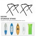 thumbnail image 4 of FDB Folding Freestanding 2 Pieces Set, 180 lbs with Padding, Aluminum, Black, 5 lbs, 2 Count, 4 of 5