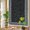 Black, variant on Grey White Border Grids Window Privacy Film Rainbow Static Cling Stain Glass Window Film for Glass Door, Decorative UV Blocking Sunroof Decal Sticker for Car 17.7"x39.3" Geometric Frames Lines