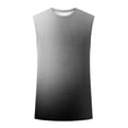 thumbnail image 4 of LJEFF Men Tank Tops, Lightweight Stretch Swim Beach Quick Dry Sleeveless Workout Top Black, 4 of 5