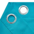 thumbnail image 3 of DREAM ART Indoor/Outdoor Curtains - Grommet Top Waterproof Windproof, Outdoor Drapes for Porch Gazebo Privacy (2 Panel,W54xL96 Inch, Dark Teal), 3 of 3