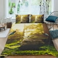 thumbnail image 2 of Yoda Bebé Conjunto de sábanas temático, trío de piezas, cómodo y amigable con la piel, diseño único, regalo de decoración para el hogar para familiares, amigos y fans,135cm *200cm, 2 of 6